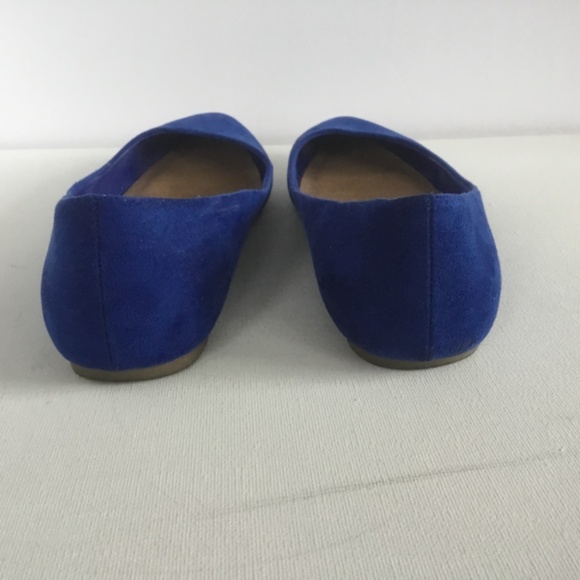 Christian Siriano for Payless Blue Suede Flats 10 - Picture 4 of 7